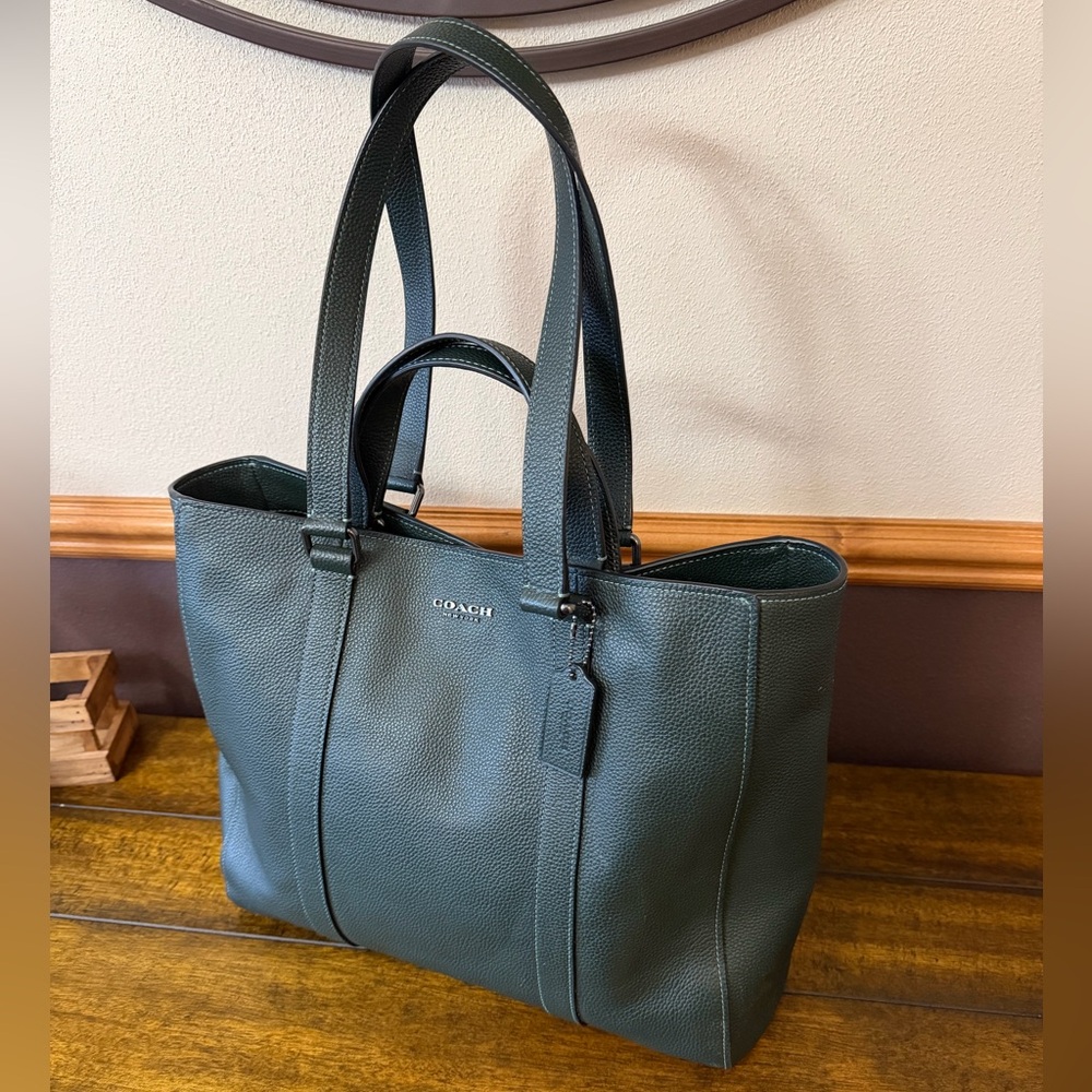 Coach Hudson Double Handle Tote Shoulder Bag - Picture 4 of 13